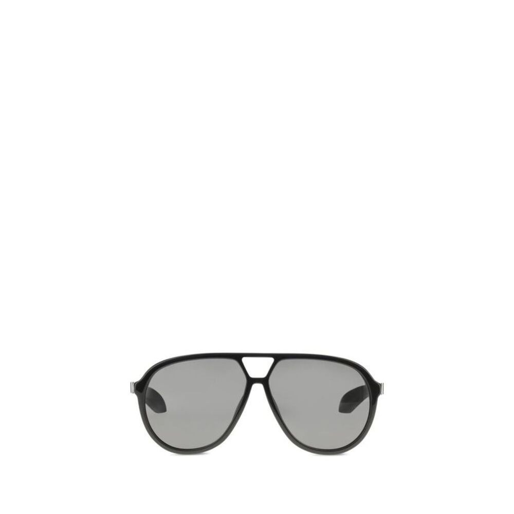 Alexander McQueen Black Acetate Women's Sunglasses